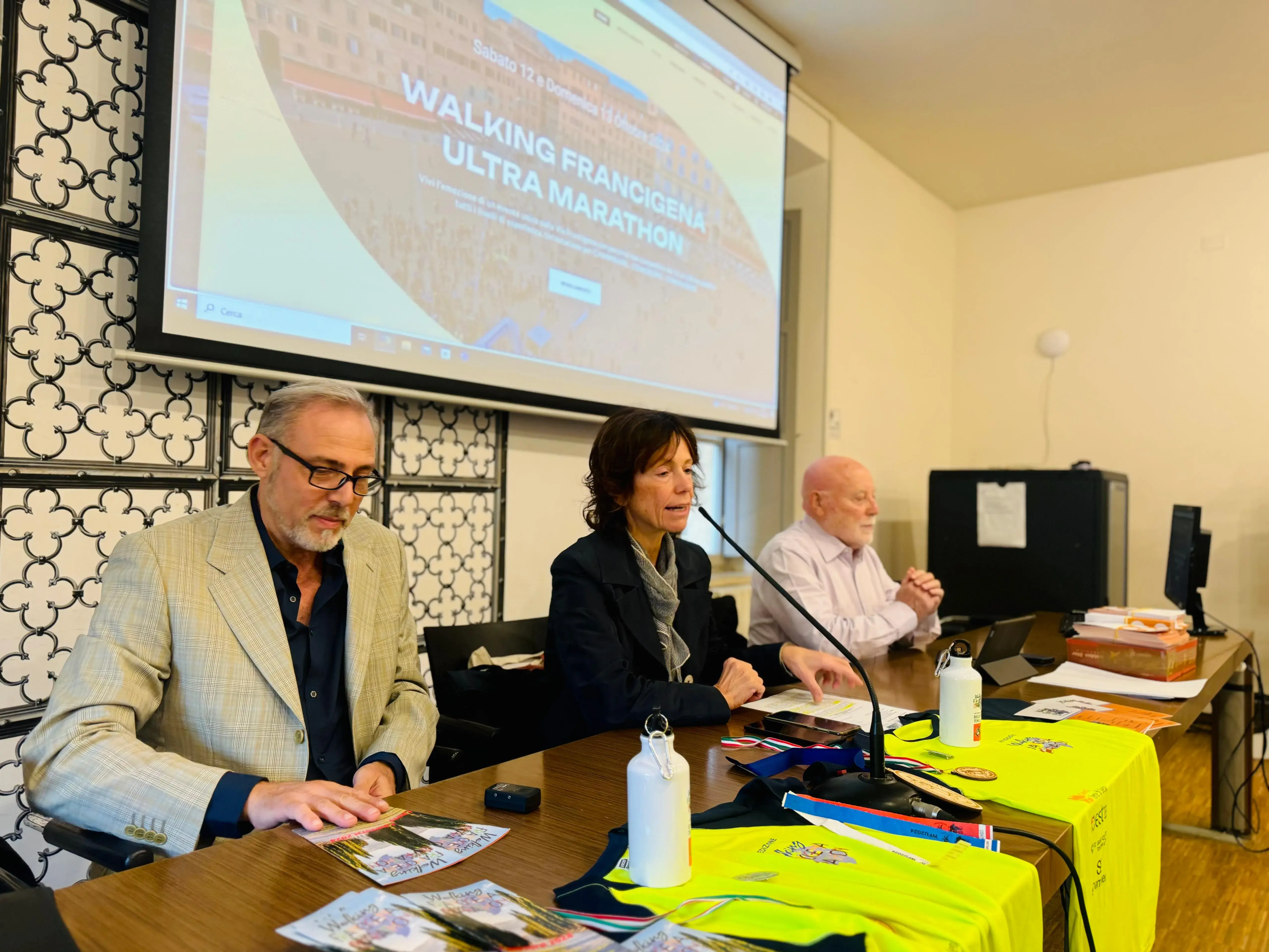 Presentazione Walking Francigena Ultramarathon 2024